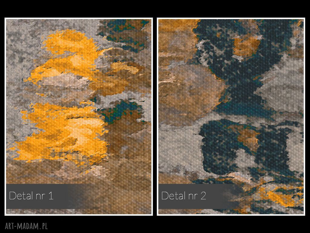 Obraz na płótnie Abstrakcja Odbicie 120x80 cm (06003)