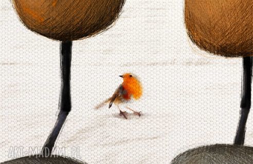Obraz na płótnie 120x50 cm - RUDZIK 0231 (gotowy do zawieszenia)