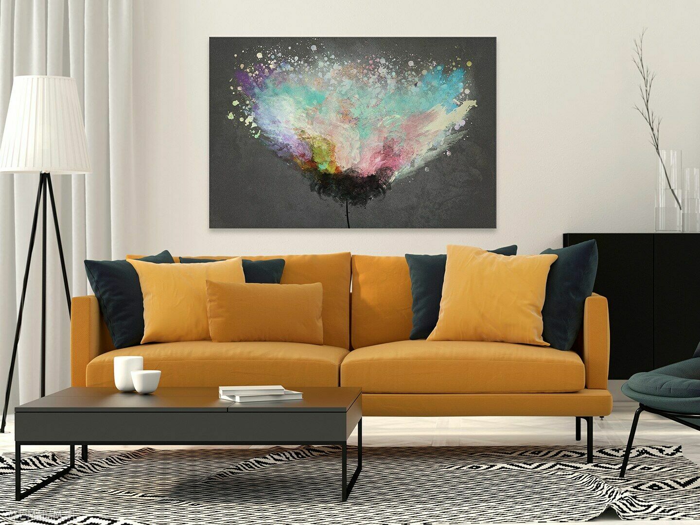 Artystyczne drzewo na płótnie 120x80 cm (54001)