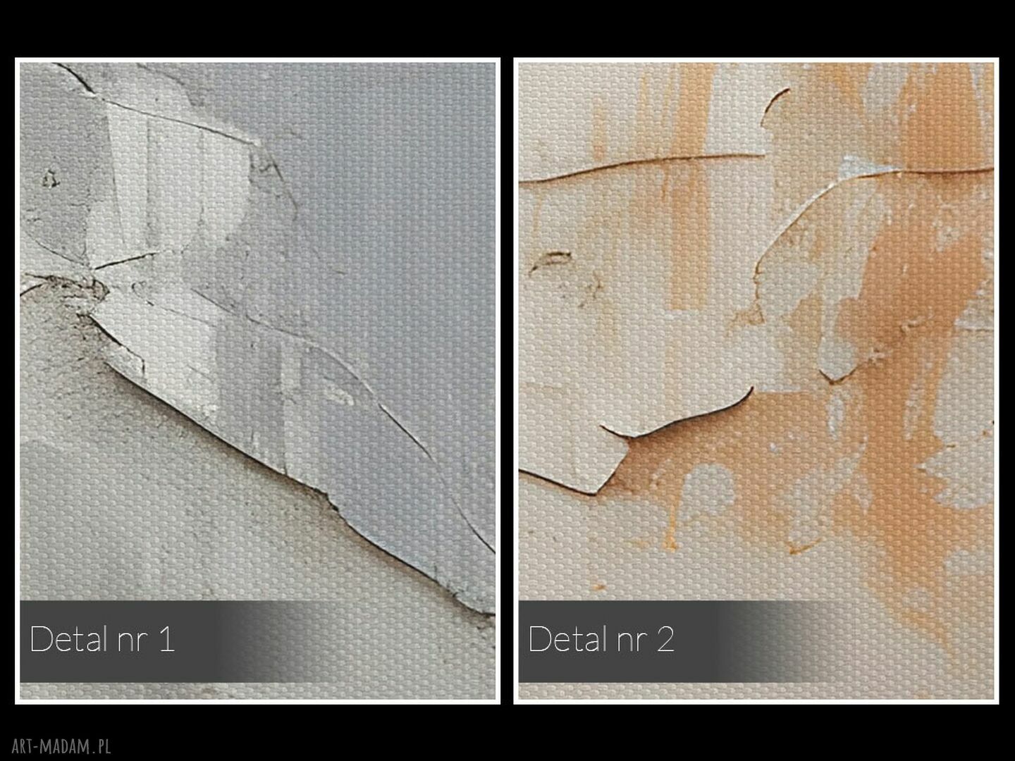 Obraz na płótnie Abstrakcja beton loft - 120x80 cm (minimalizm)