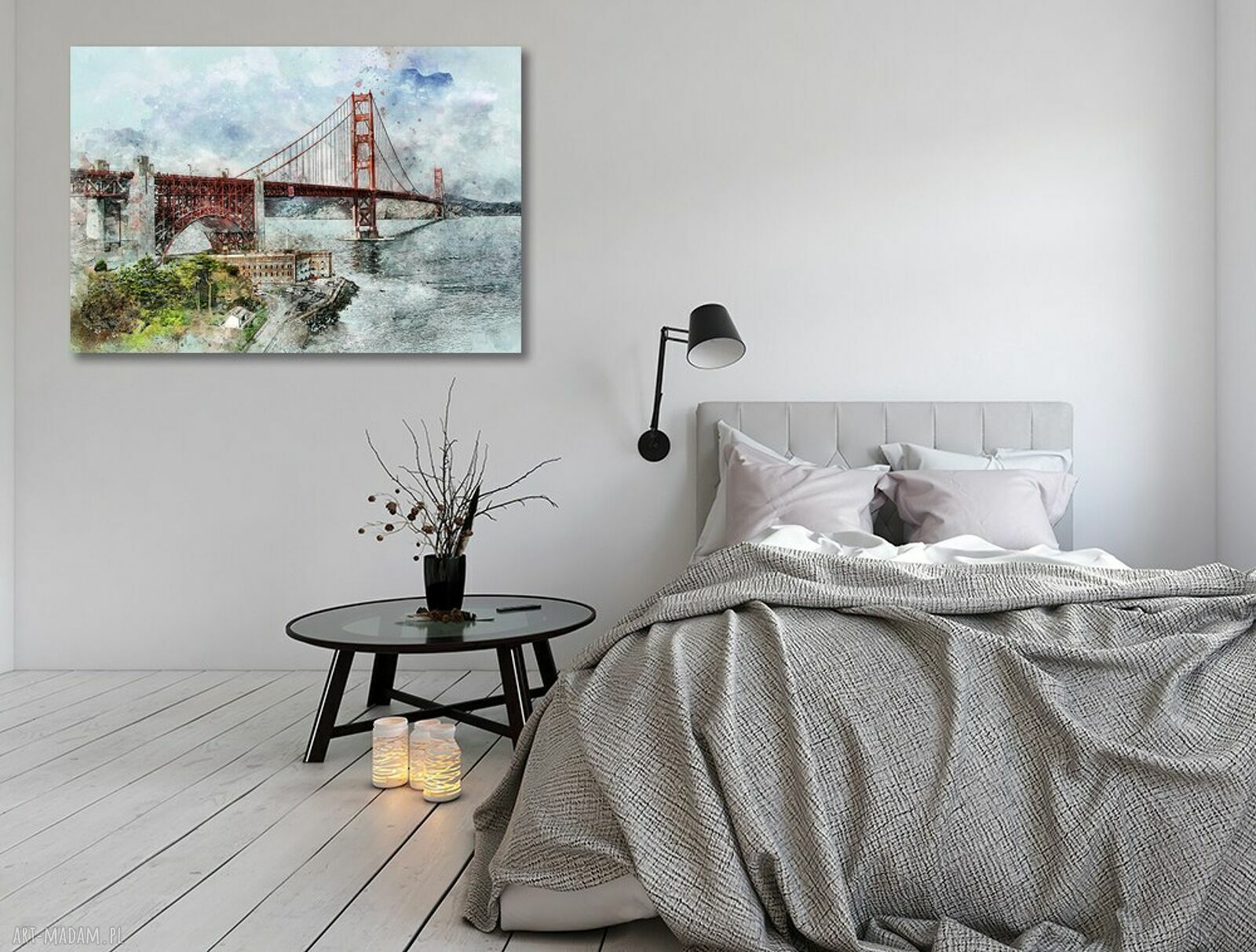 Obraz na płótnie Golden Gate w San Francisco 120x80 cm