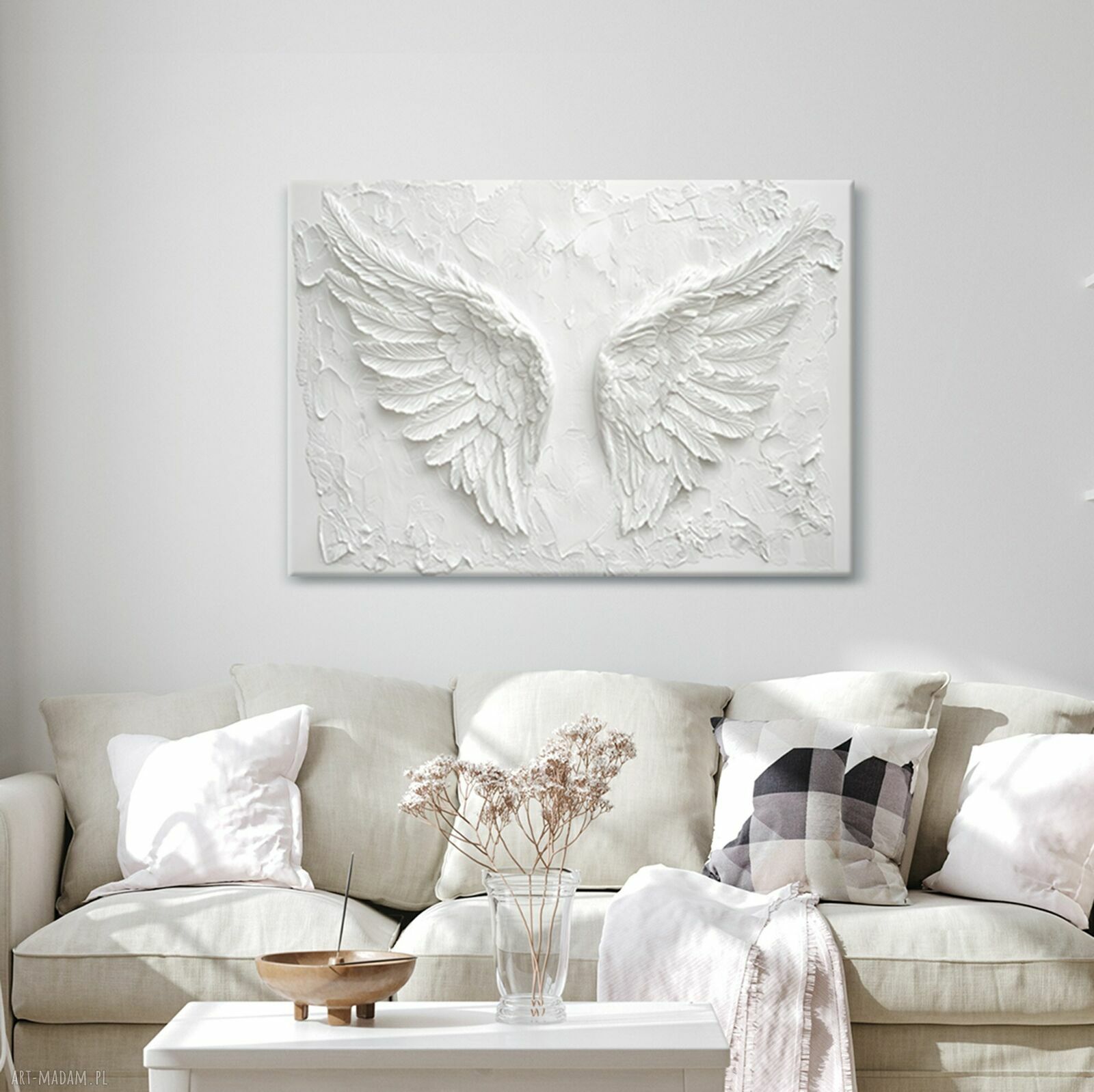 Obraz na płótnie 100x70 cm Skrzydła anioła (1-0718)