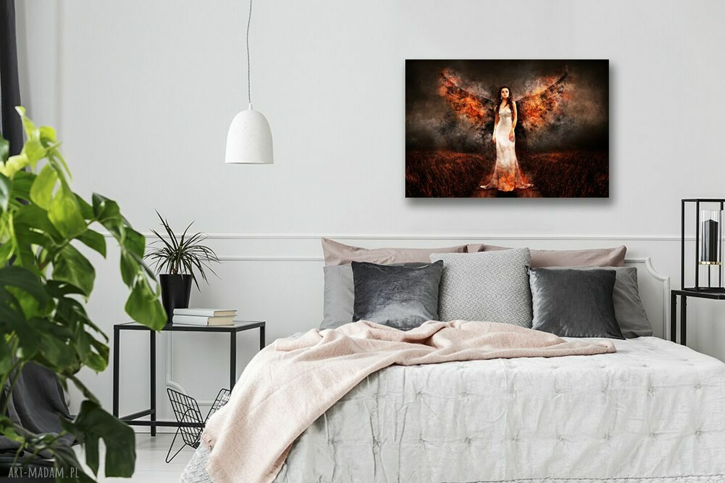 Obraz na płótnie ANIOŁ A1 120x80 cm do sypialni