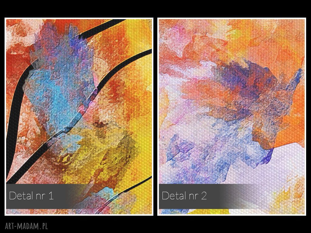 Obraz na płótnie - DRZEWO KOLORY SZTUKA ART - 120x80 cm (74201)