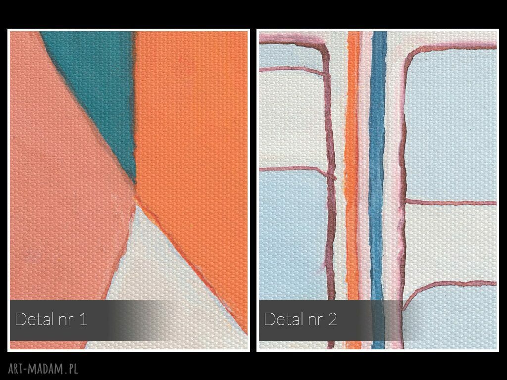Obraz na płótnie - ABSTRAKCJA VINTAGE RETRO - 120x80 cm (707001)