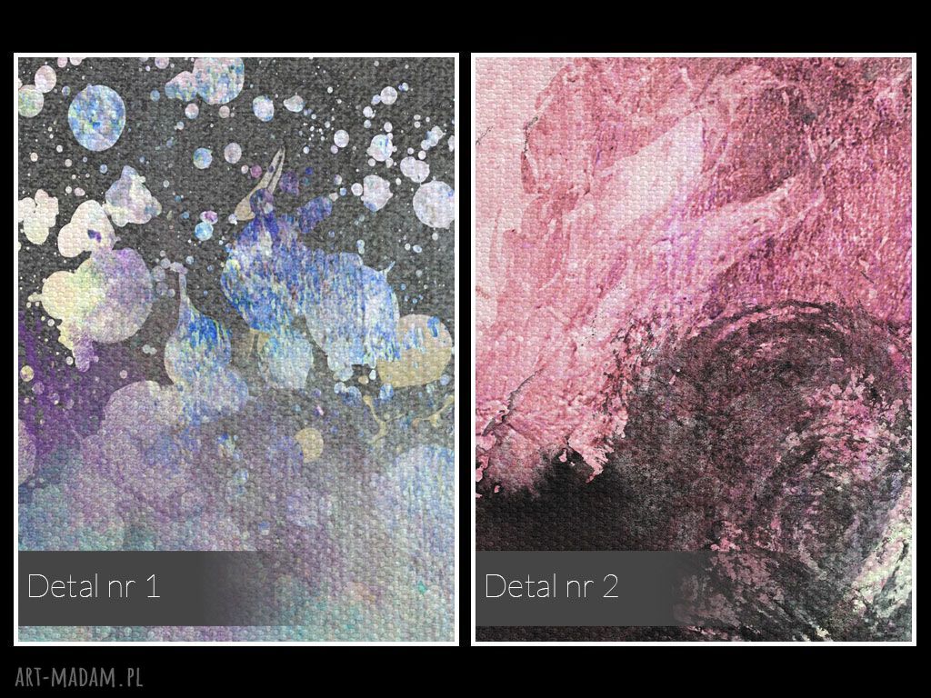 Artystyczne drzewo w kwadracie 80x80 cm - obraz na płótnie do nowoczesnego wnętrza