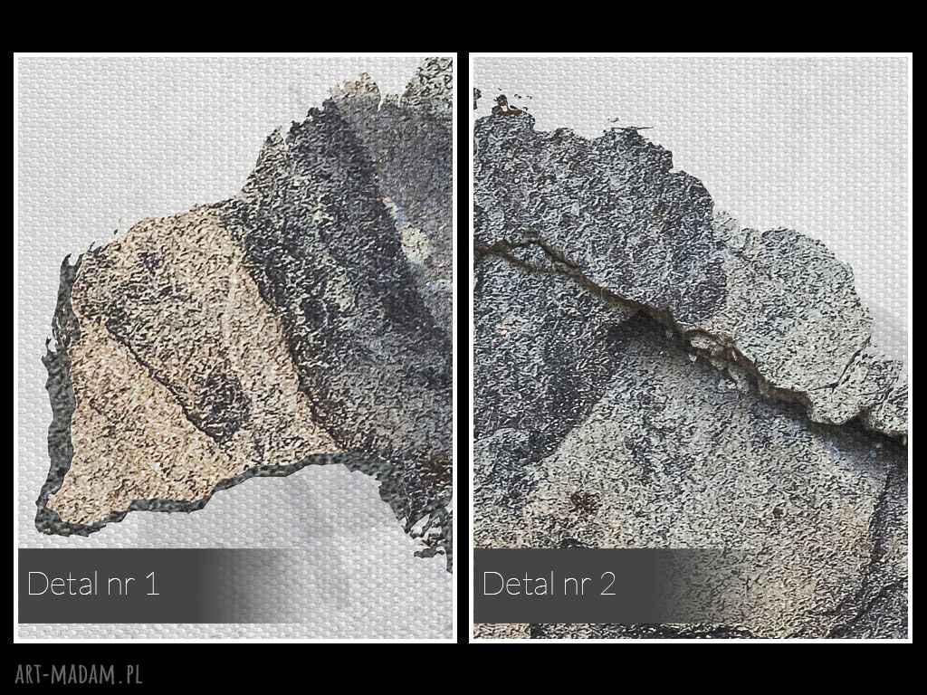 Obraz na płótnie Mapa Świata Beton 120x80 cm