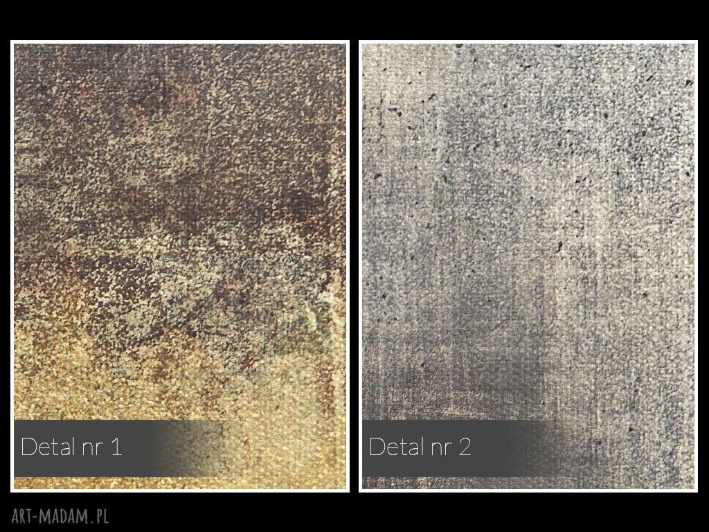 Abstrakcyjny obraz na płótnie 120x80 cm (95601) - żółte, szare i złote akcenty