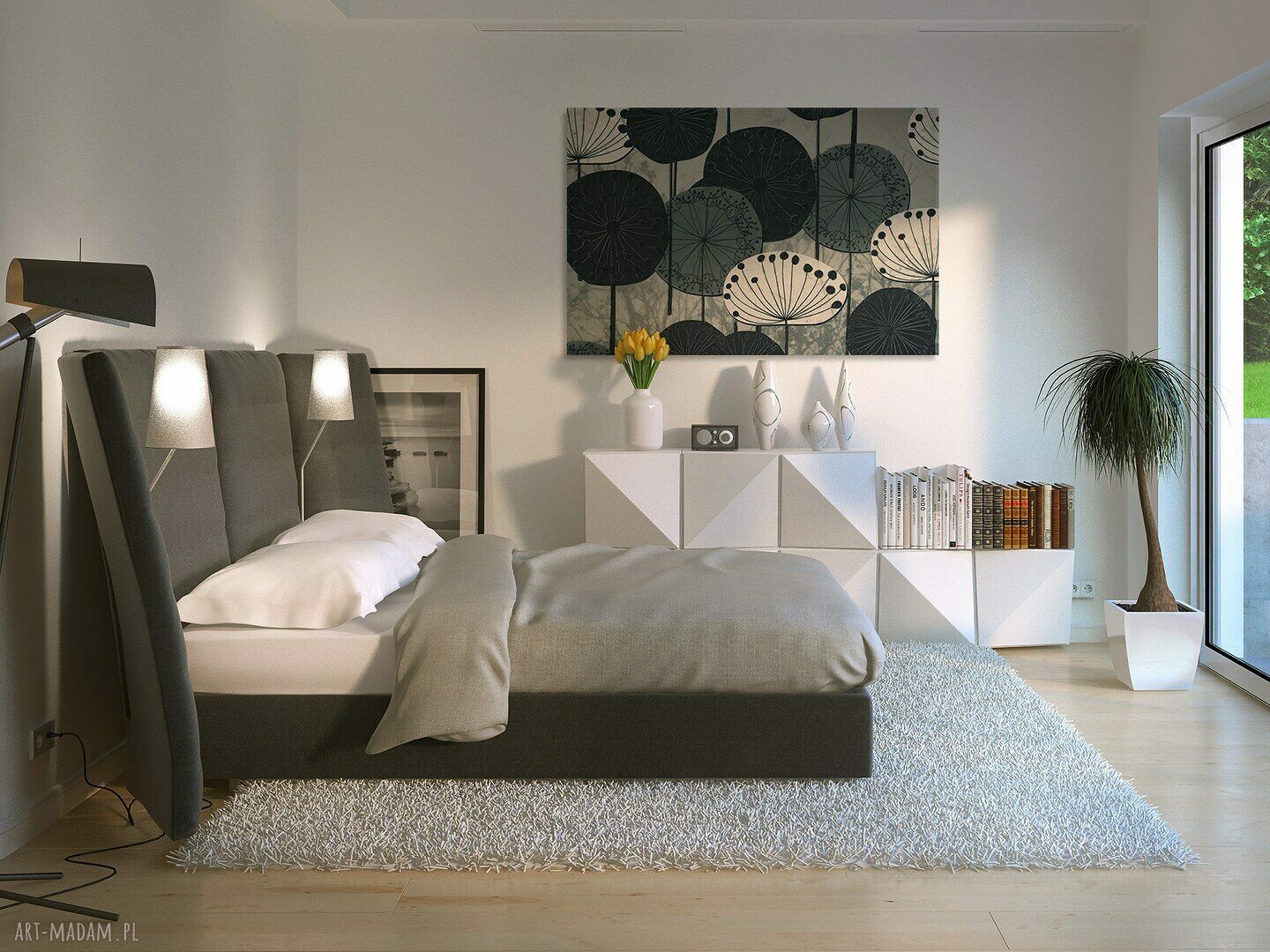 Obraz na płótnie Dmuchawce 120x80 cm (23702)