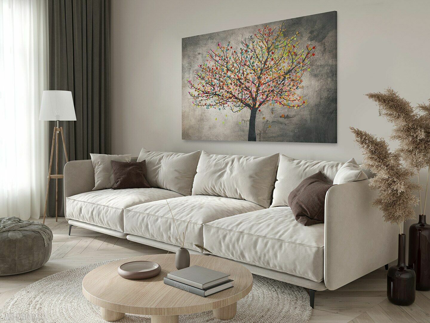 Obraz na płótnie - Drzewo Liście - 120x80 cm (30601)