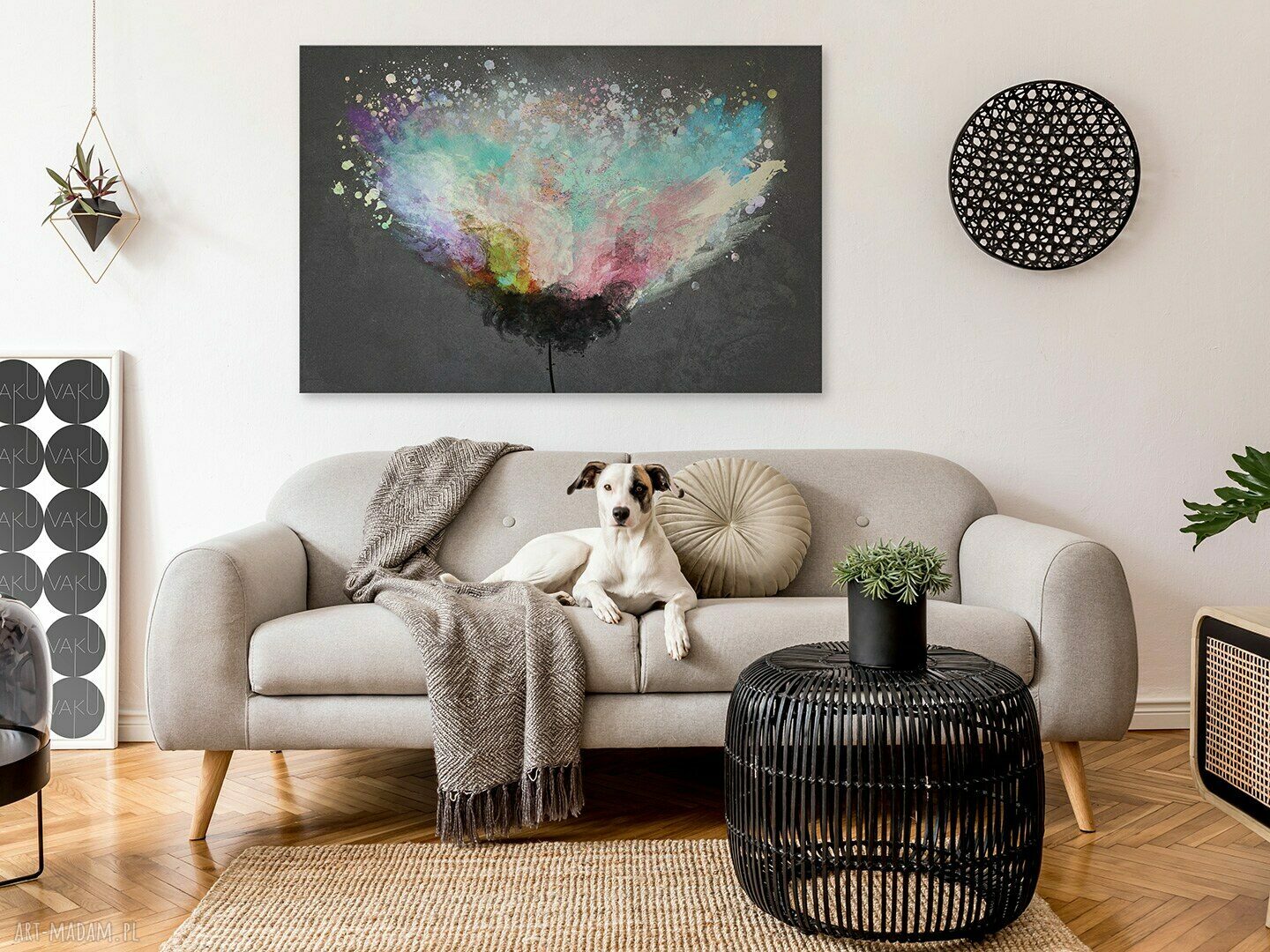 Artystyczne drzewo na płótnie 120x80 cm (54001)