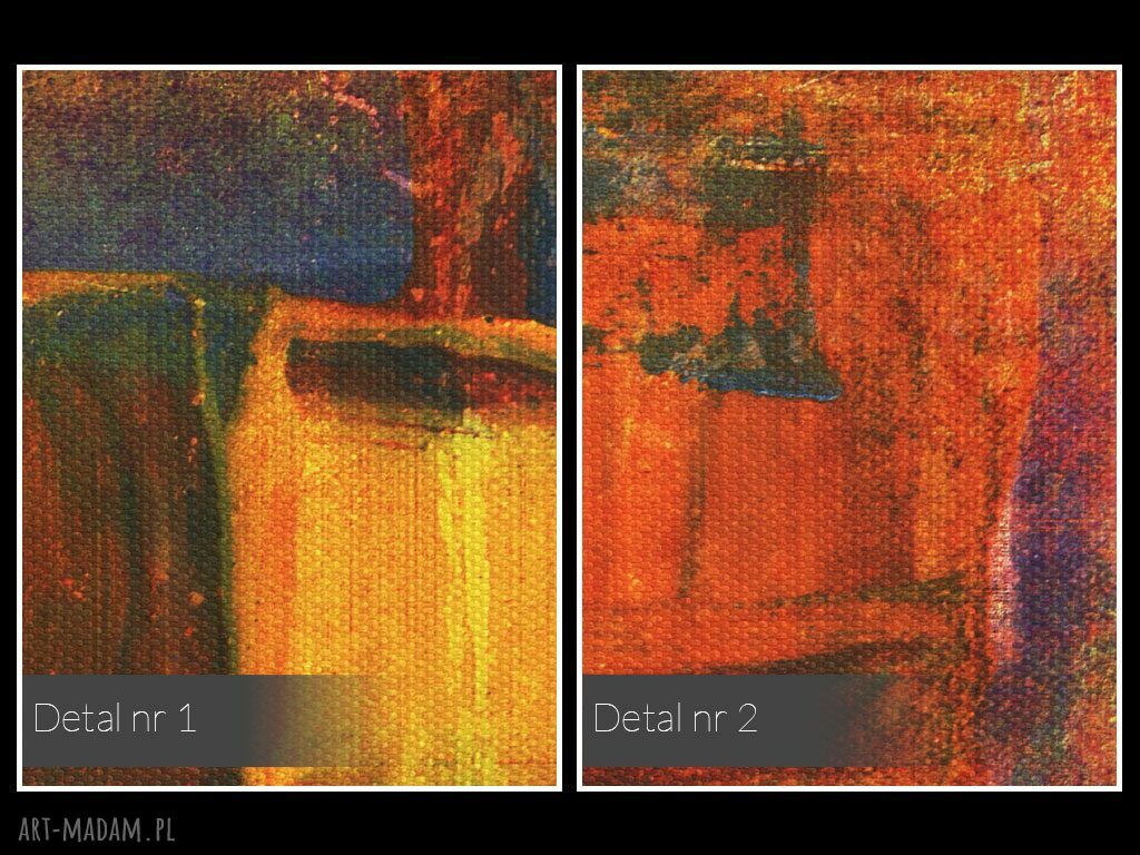 Nowoczesny obraz na płótnie Abstrakcja sztuka 120x80 cm - ekspresjonizm