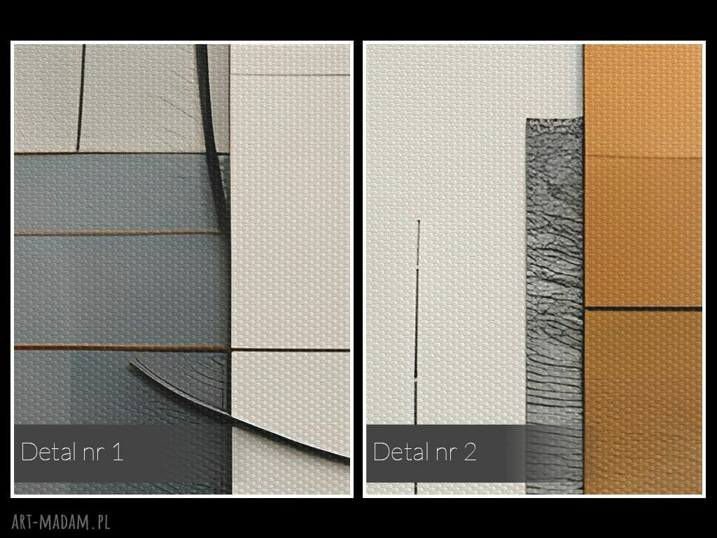 Nowoczesny obraz na płótnie z szarymi kołami geometrycznymi 120x80 cm