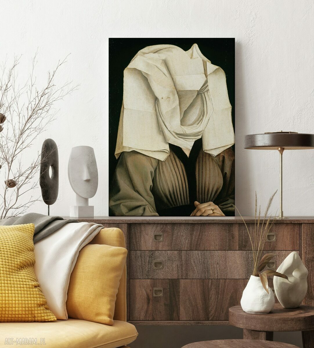 Obraz na płótnie Lady Covert 70x100 cm - canvas, gotowy do zawieszenia