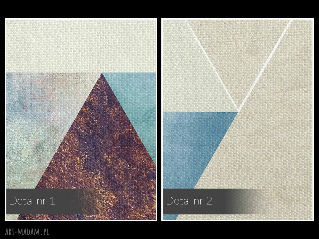 Obraz na płótnie Heksagonalna geometria 120x80 cm (Vaku dsgn)