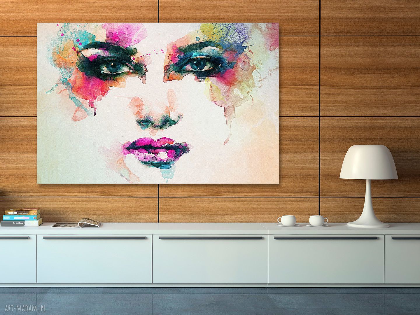 Obraz na płótnie Kobieta Oczy - 120x80 cm (22601)
