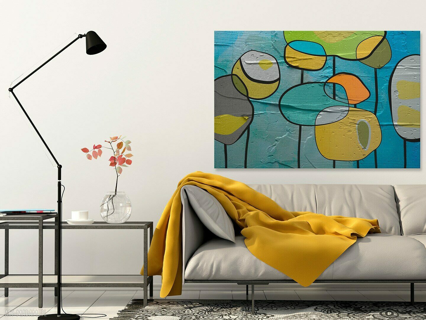 Obraz na płótnie - BAŃKI MYDLANE - 120x80 cm (47001)