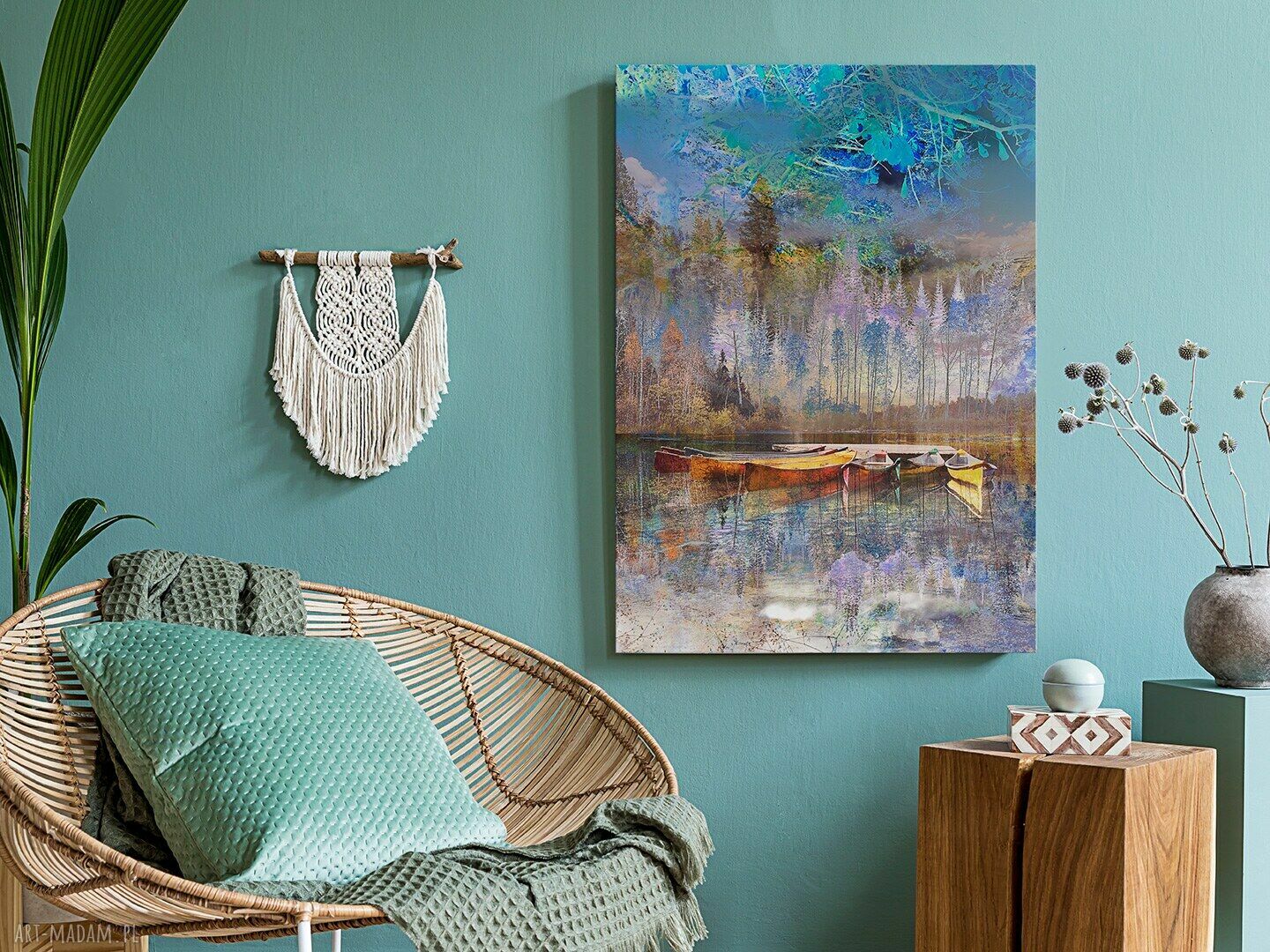 Obraz na płótnie Pejzaż Gór w Pionie 50x70 cm (30705)