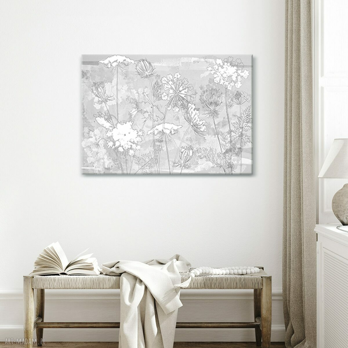 Obraz na płótnie 100x70 cm Polne kwiaty (1-0692)