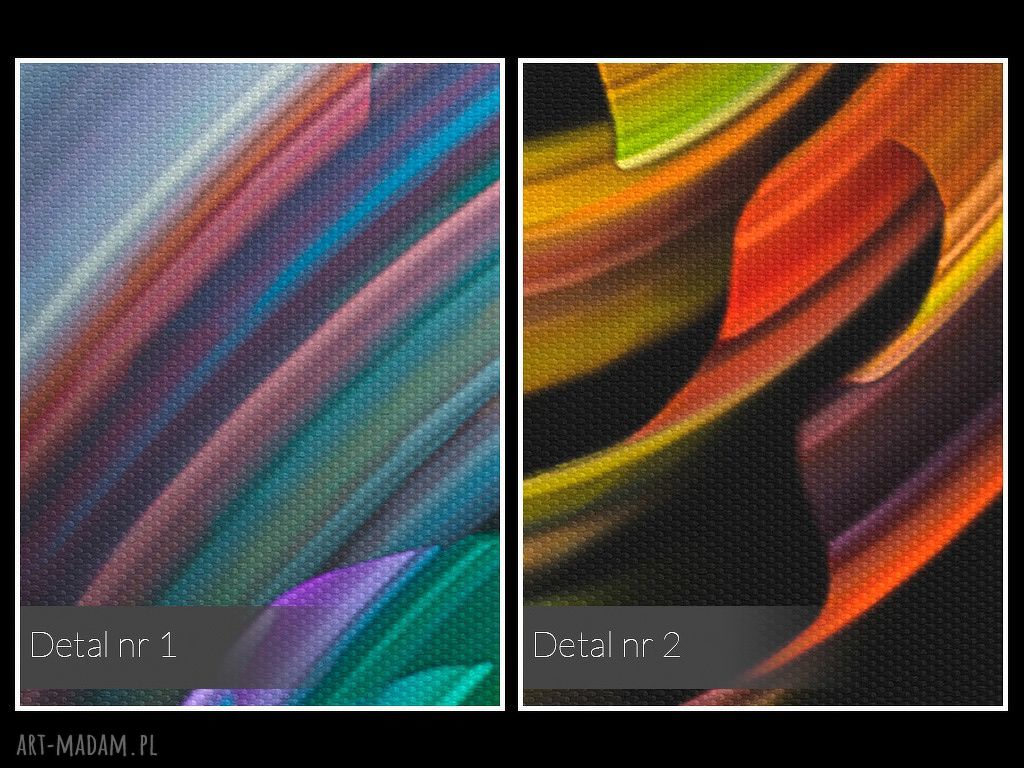 Obraz na płótnie - WIR KOLORY - 120x80 cm (13101)