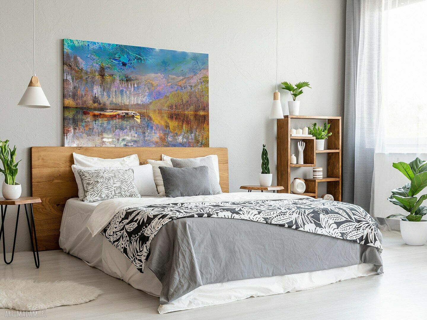 Obraz na płótnie Pejzaż Gór 120x80 cm