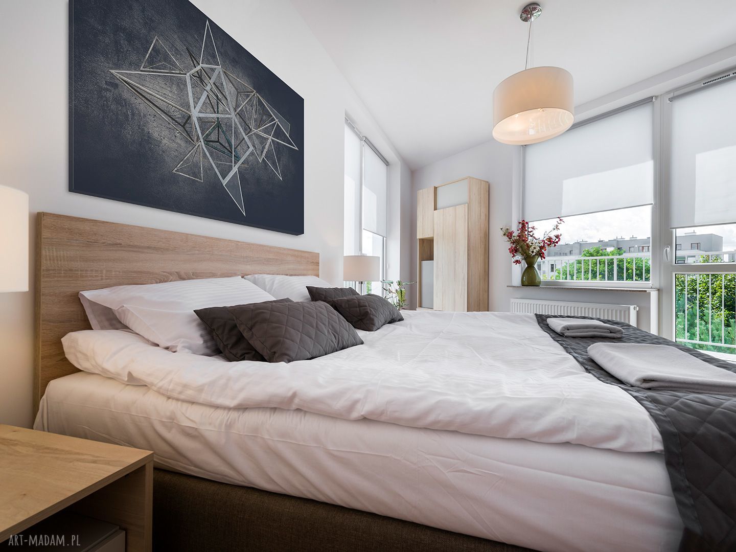 Obraz na płótnie LOFT GEOMETRYCZNY 120x80 cm (60601)