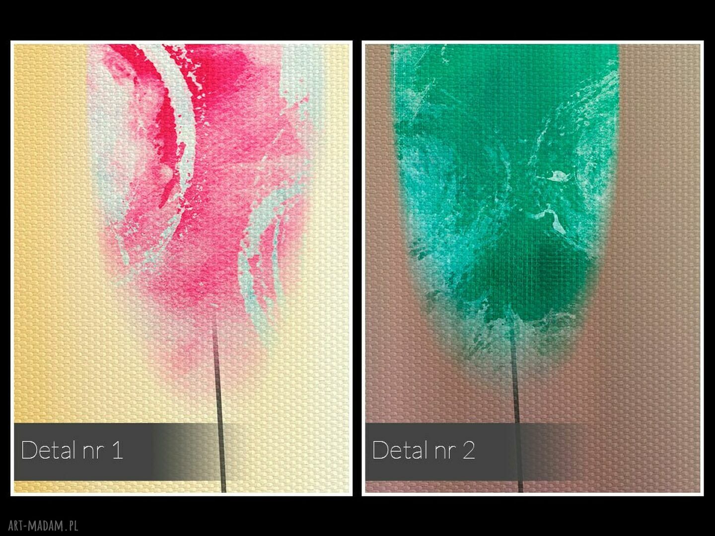 Obraz na płótnie Abstrakcja Kolory 120x80 cm (41901) - optymistyczna dekoracja