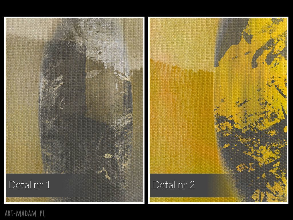 Obraz na płótnie - abstrakcja żółty szary beżowy 120x80 cm (41903)