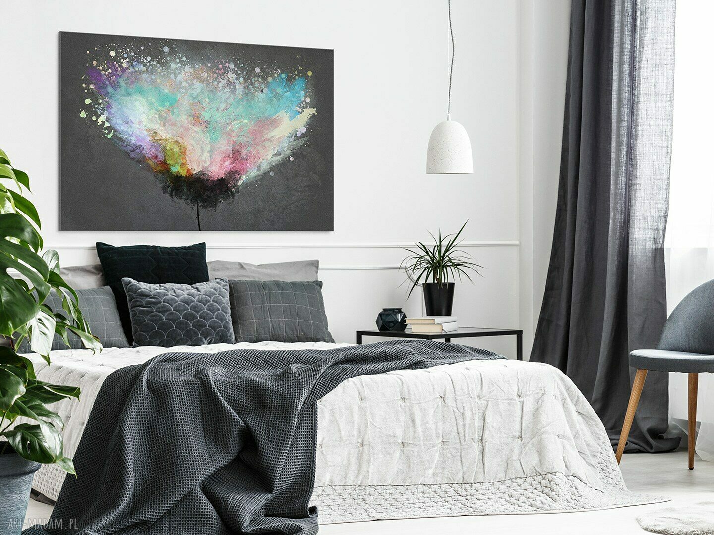 Artystyczne drzewo na płótnie 120x80 cm (54001)