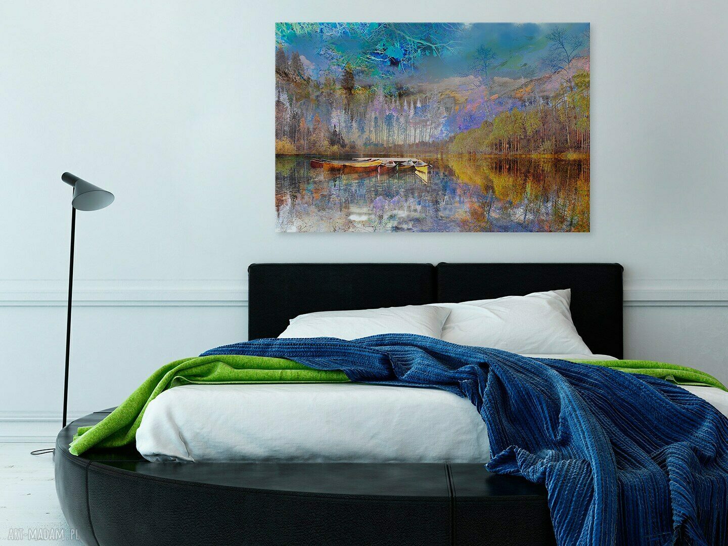 Pejzaż gór na płótnie 90x60 cm