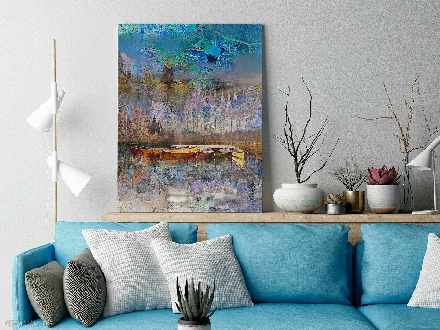 Obraz na płótnie Pejzaż Gór w Pionie 50x70 cm (30705)