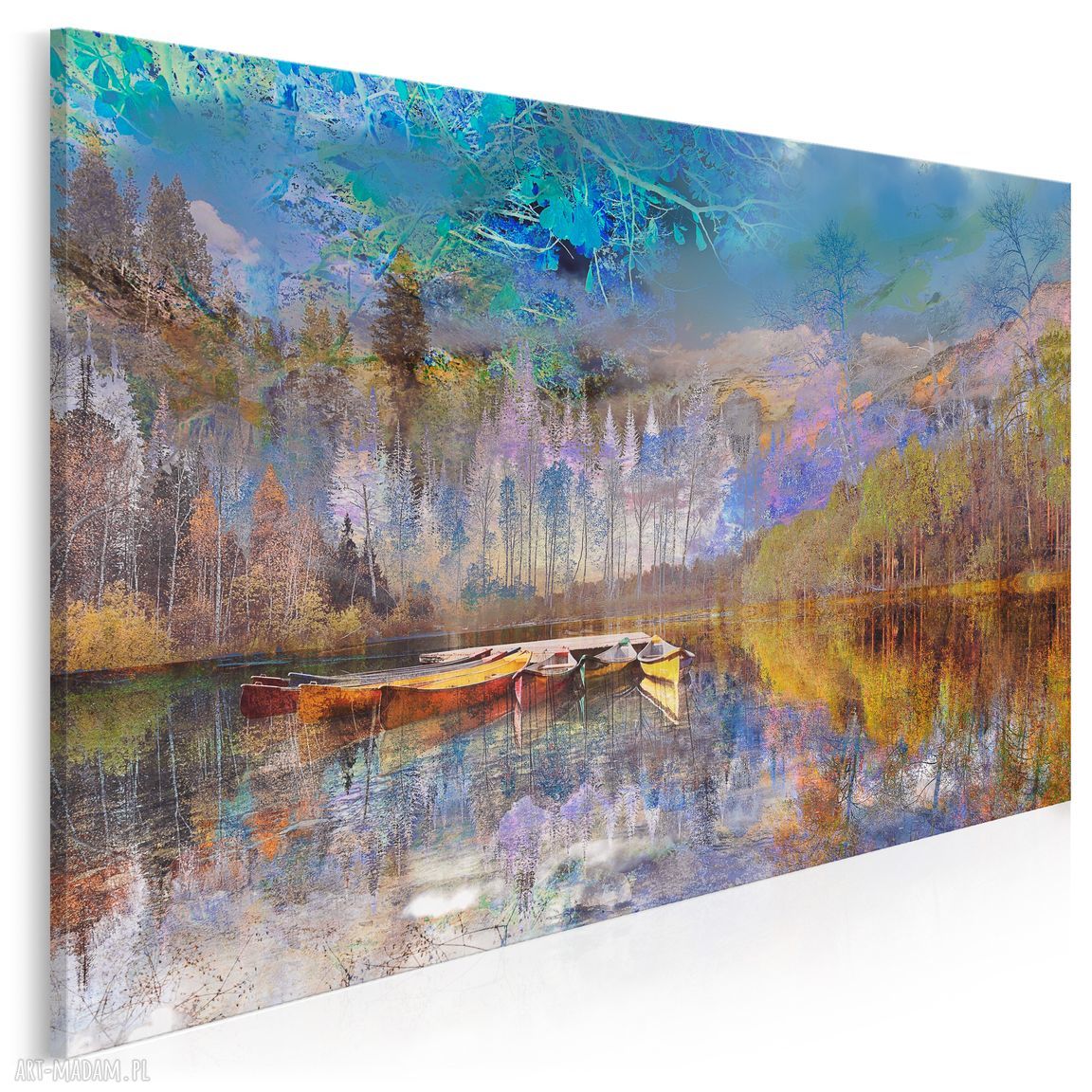 Obraz na płótnie Pejzaż Gór 120x80 cm