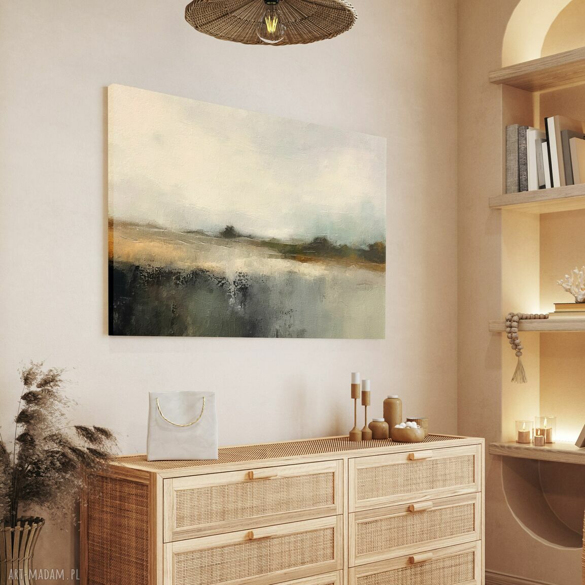 Obraz na płótnie - Pejzaż - 100x70 cm (1-0318)