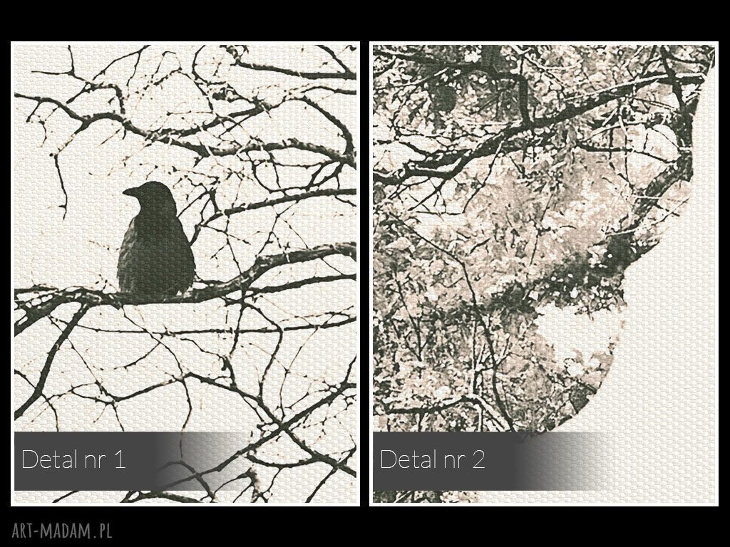 Obraz na płótnie Drzewo Gałęzie Twarz 120x80 cm