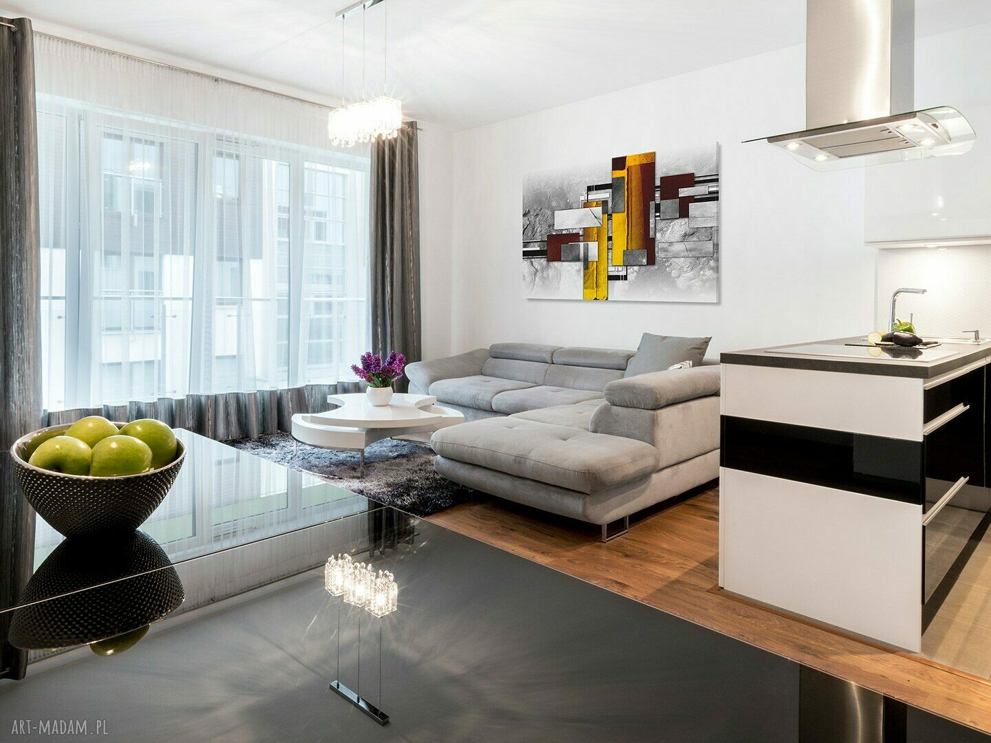 Obraz na płótnie Abstrakcja Elegancki 120x80 cm