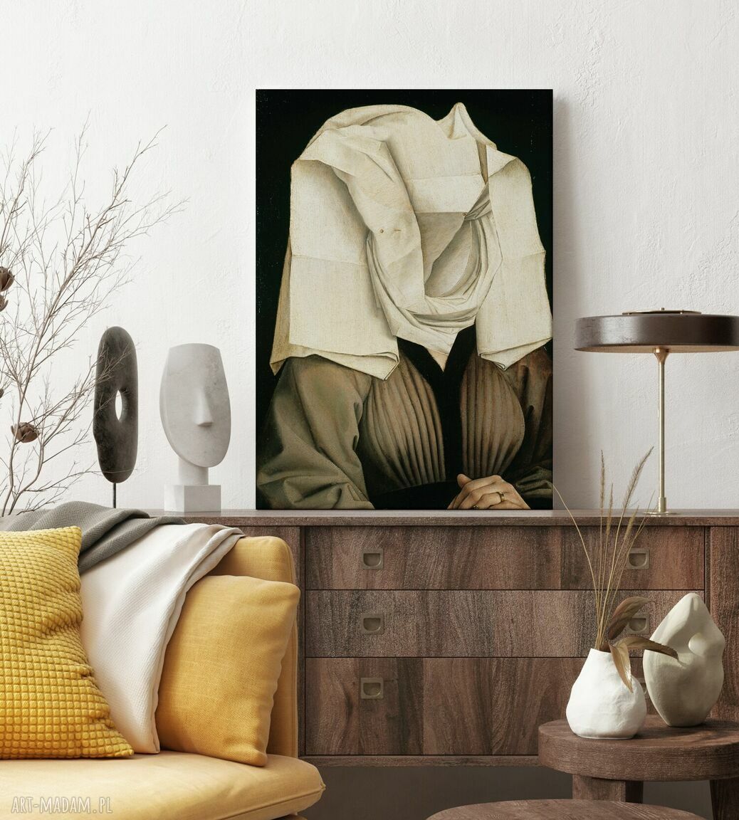 Obraz na płótnie Lady Covert 80x120 cm - płótno canvas (gotowe do zawieszenia)