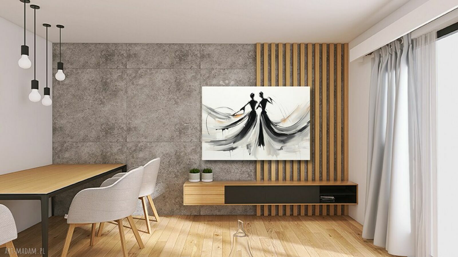 Obraz na płótnie 120x80: Kobiety 30 w tańcu