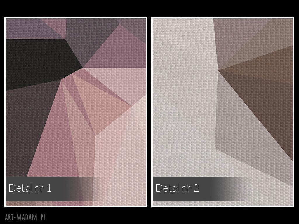 Obraz na płótnie - MIŚ GEOMETRYCZNY - 120x80 cm (43701)