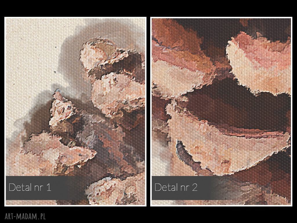 Obraz na płótnie - SZYSZKI JESIEŃ - 3x50x70 cm (03601)