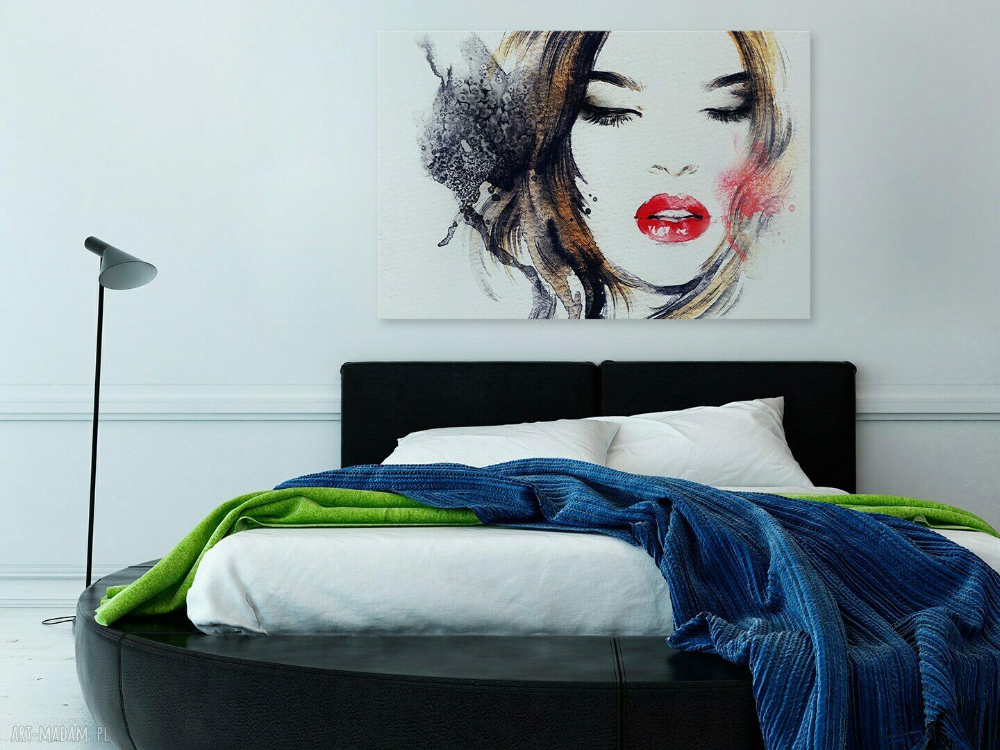 Kobieta Glamour - obraz na płótnie 150x100 cm