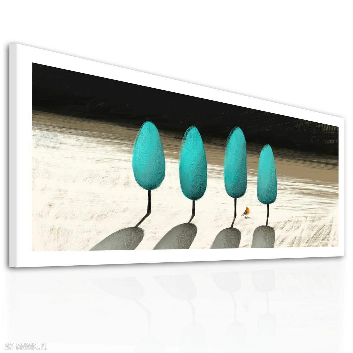 Obraz na płótnie 120x50 cm - RUDZIK 0230, wysyłka w 24h