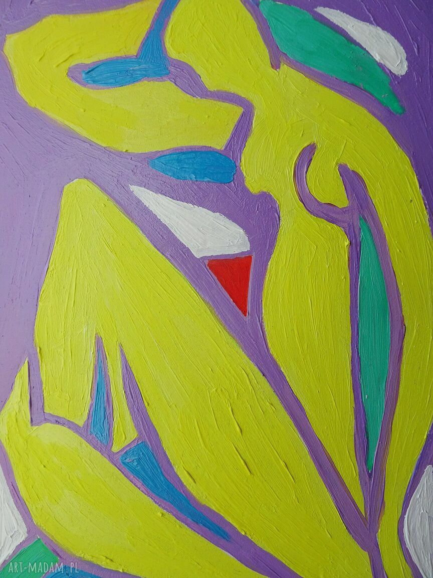 Obraz olejny fowizm akt Matisse A4 art Madam.pl