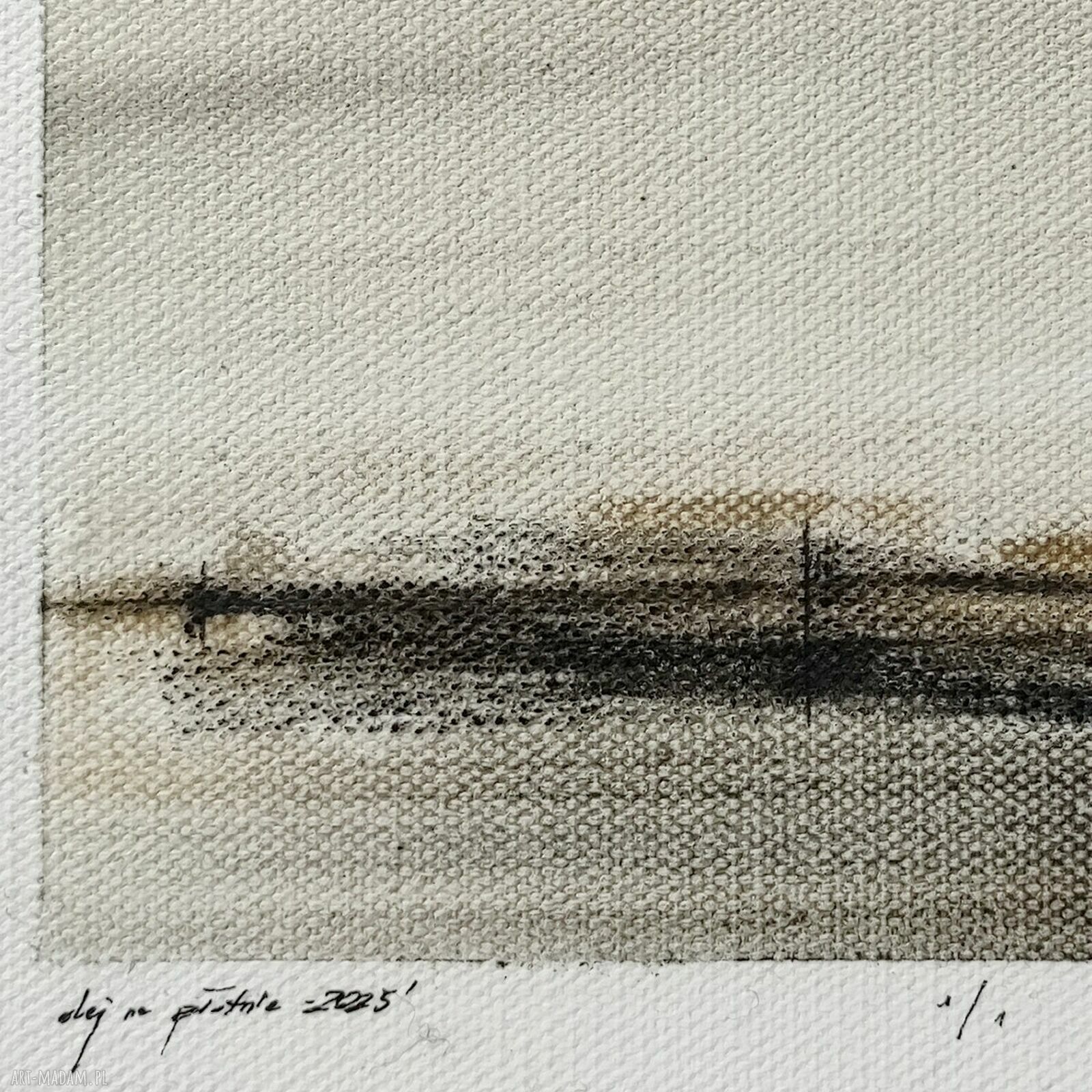 Obraz olejny Pejzaż w sepii 40x50 cm nr 18