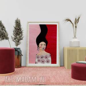 plakat 30x40 cm dwa oblicza margo art