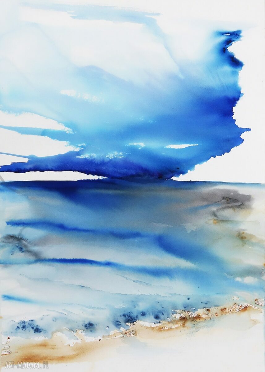 obraz ręcznie malowany 50 x 70 cm, nowoczesna abstrakcja, 2795335 autorskie
