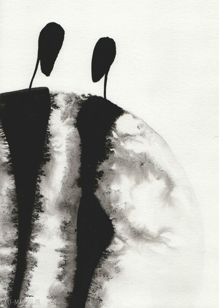 Obraz ręcznie malowany 50x70 cm - nowoczesna abstrakcja