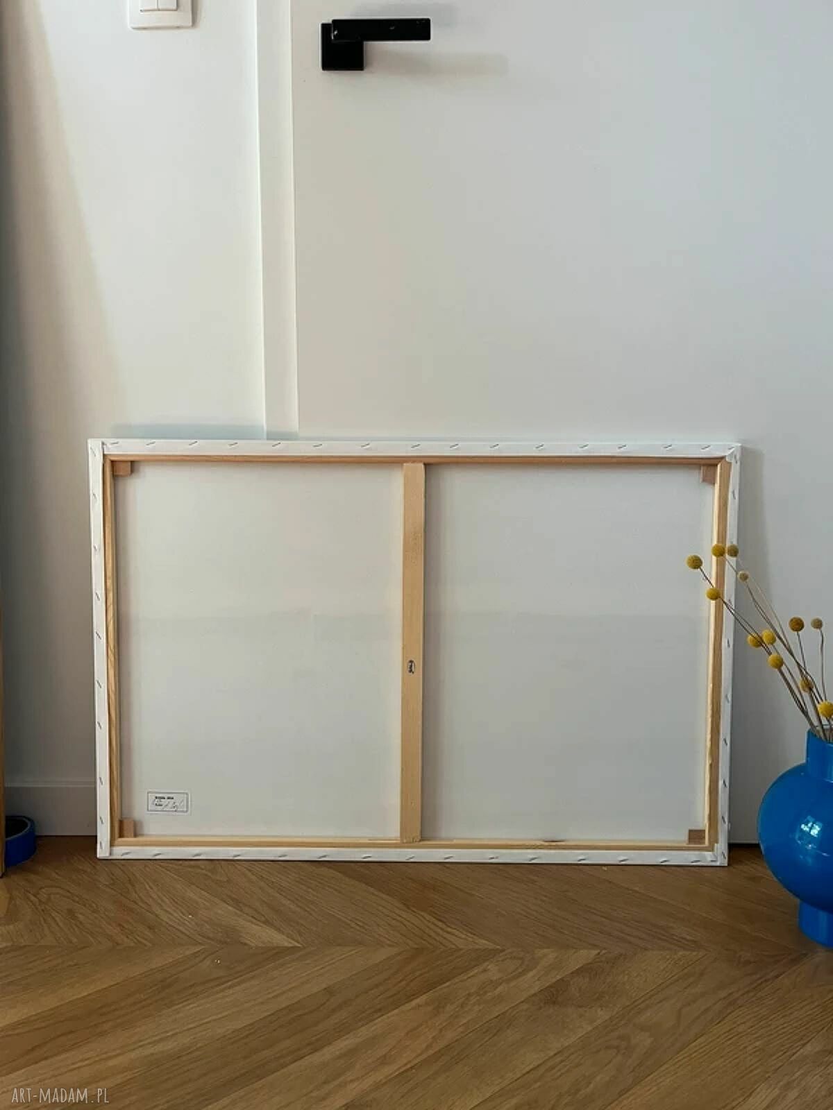 Ręcznie malowany obraz morza 60x90 cm - abstrakcyjny pejzaż