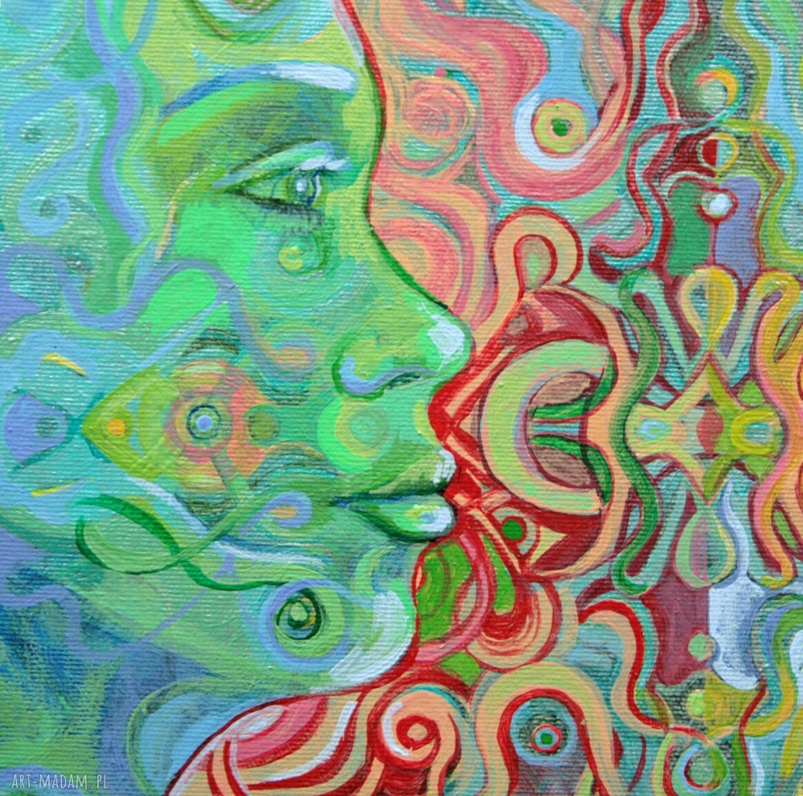 Obraz Siostry - prezent dla siostry 30x40 cm, unikat na płótnie