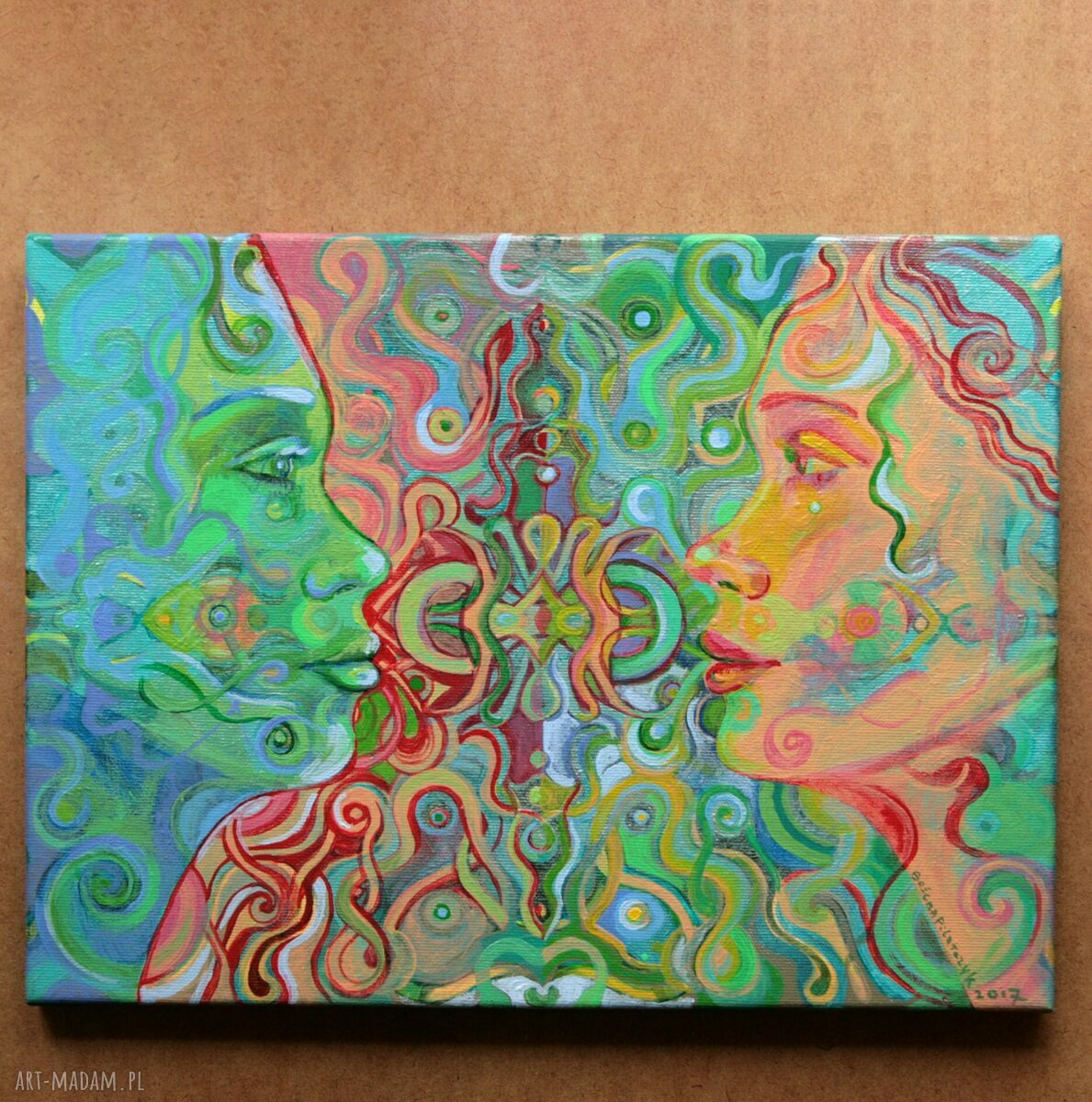 Obraz Siostry - prezent dla siostry 30x40 cm, unikat na płótnie
