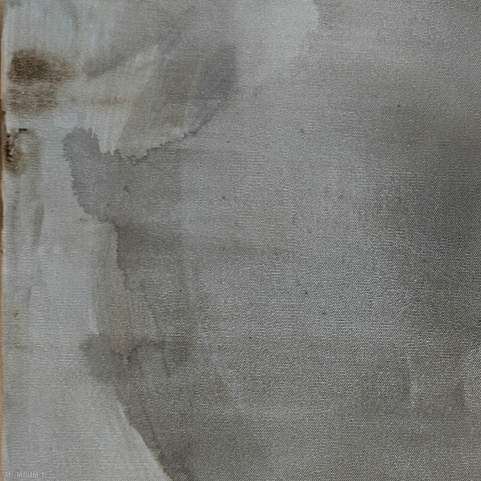 Obraz Synergia 2 - abstrakcja akrylowa w ramie z dębu (80x60 cm)